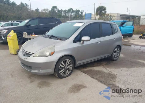 2007 Honda Fit из США, поврежденный, VIN JHMGD38447S006568